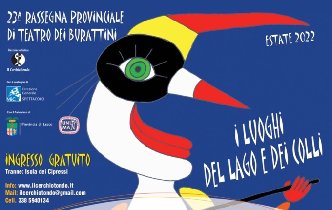 «I luoghi del Lago e dei colli» appuntamenti con il teatro dei burattini fino a settembre