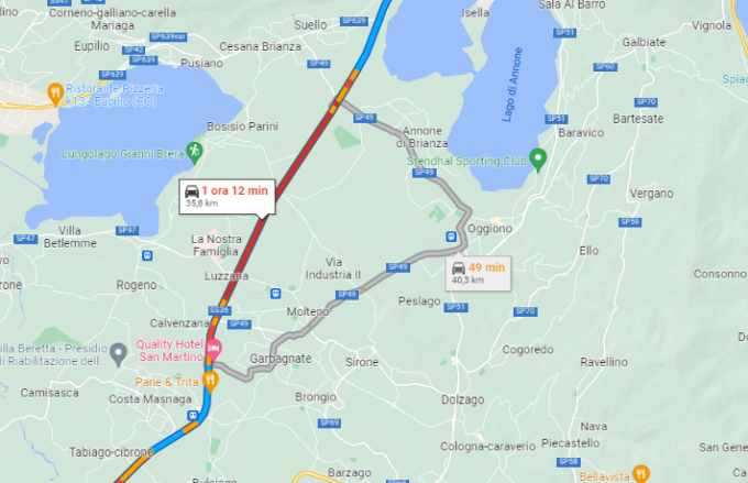 Camion si schianta in Statale 36: Super bloccata