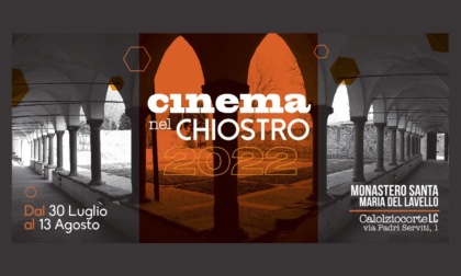 A Calolzio torna l'amato "Cinema nel Chiostro": al via il 30 luglio