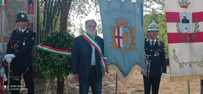 Il consigliere Anghileri alla commemorazione dei martiri di Fossoli a Carpi