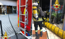 Principio di incendio al centro commerciale: Vigili del fuoco mobilitati