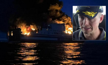 Salvò quasi 300 persone intrappolate su una nave in fiamme: lecchese premiato dal presidente Mattarella