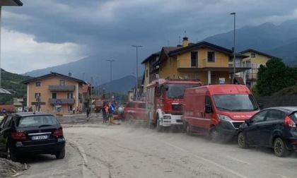 Vigili del Fuoco di Valmadrera in aiuto ai paesi bresciani alluvionati