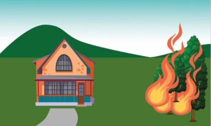 Come proteggere le abitazioni dal rischio incendi di vegetazione
