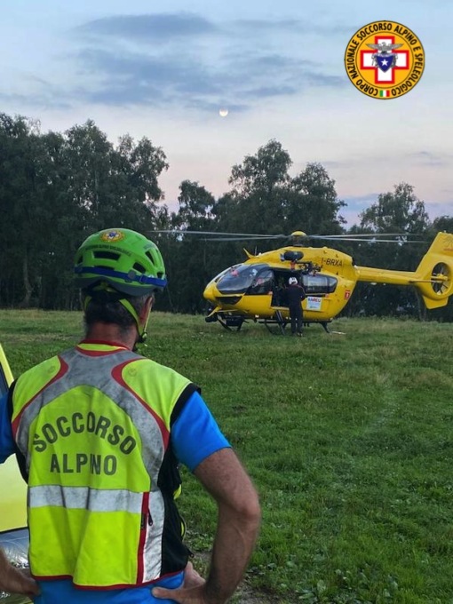 Incidente domestico in una baita, donna soccorsa