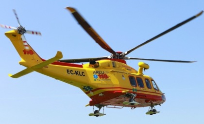 Cade dalla moto sulla Provinciale, arriva l’elisoccorso