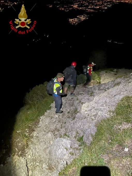 Escursionisti in difficoltà in Grignetta: intervengono i Vigili del fuoco