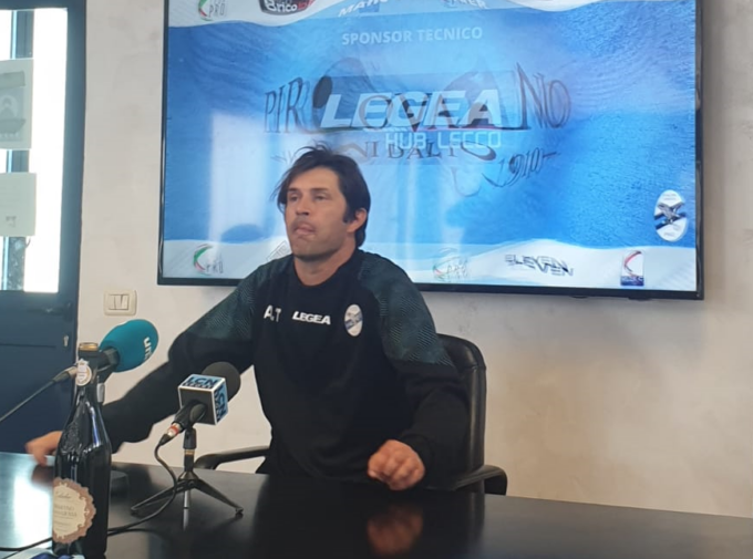 Calcio Lecco, Tacchinardi presenta la prima di campionato: “Venderemo cara la pelle”