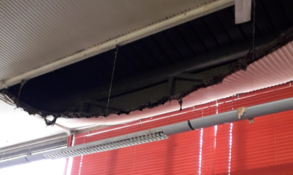 Crolla una porzione di tetto: il Circolo abbassa le serrande
