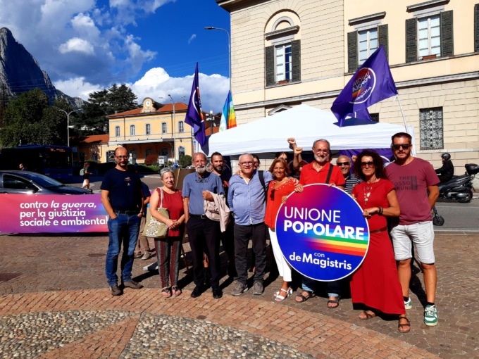 Elezioni 2022, Unione Popolare: presentati alla cittadinanza i 3 candidati lecchesi