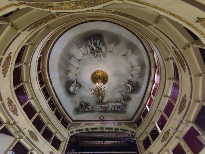 L’affresco del Sora torna a risplendere sulla volta del Sociale