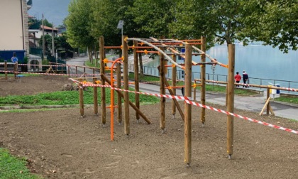 Una nuova palestra a cielo aperto sul lungolago