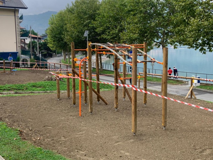 Una nuova palestra a cielo aperto sul lungolago
