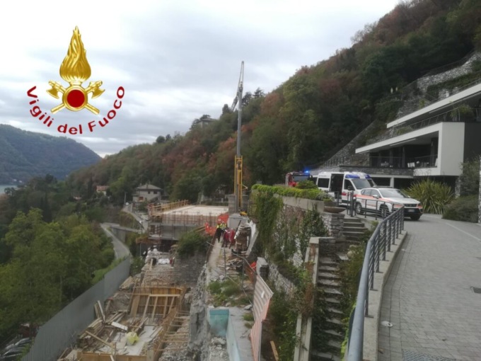 Tragedia sul Lario: trovati due operai morti in un cantiere