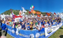Raduno della Lega, arriva anche Salvini sul palco del pratone di Pontida