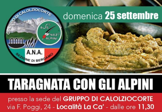 Torna la tanto attesa taragnata degli alpini