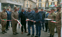 Tagliato il nastro dei festeggiamenti per il centenario degli alpini lecchesi