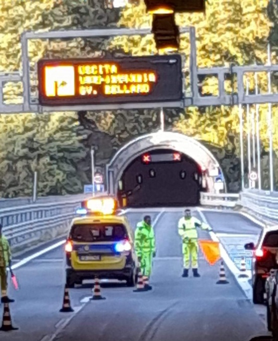 incidente mortale galleria Dervio