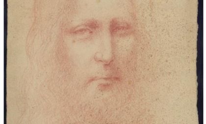 L'opera grafica "Cristo di Lecco" è di Leonardo Da Vinci