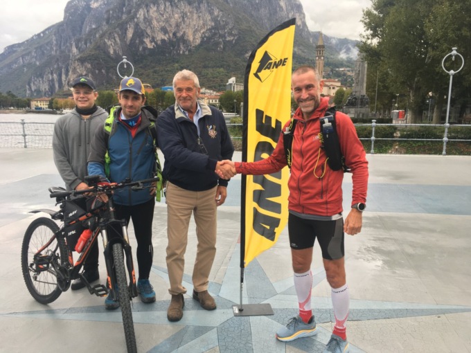 Roberto Crippa centra l'impresa