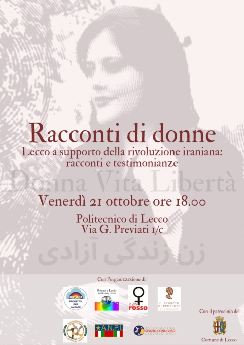 Lecco al fianco delle donne iraniane nella resistenza