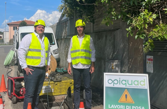 Opiquad porta la fibra ottica di ultima generazione in 12 comuni tra Lecco e Brianza