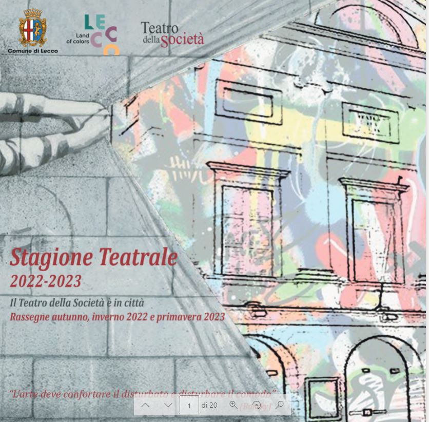 rassegna teatrale Lecco 2022/23