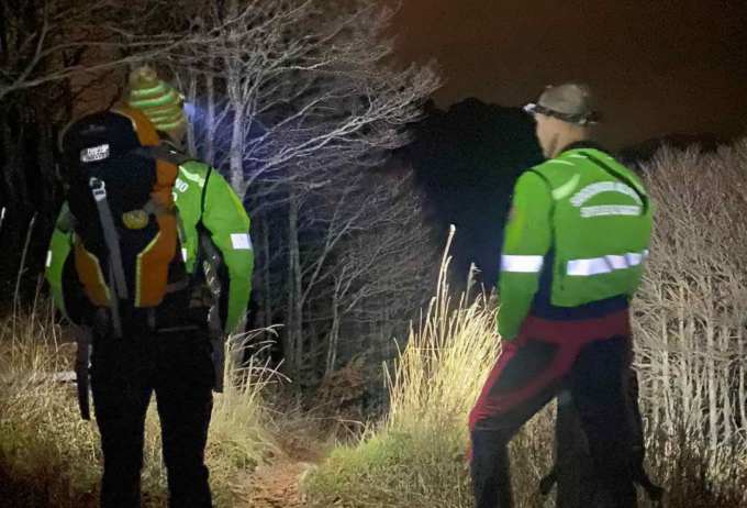 Coppia dispersa in montagna salvata nella notte dal Soccorso Alpino