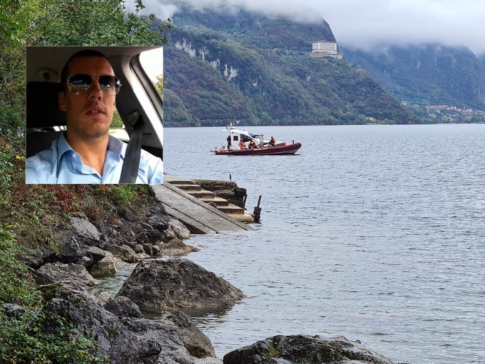 Recuperato il corpo  senza vita di Fabio Livio, sub 40enne inghiottito dal lago