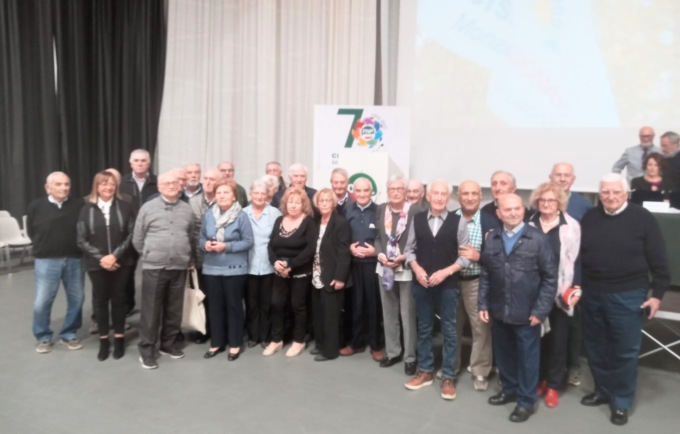 Pensionati Cisl in festa per i 70 anni della Fnp