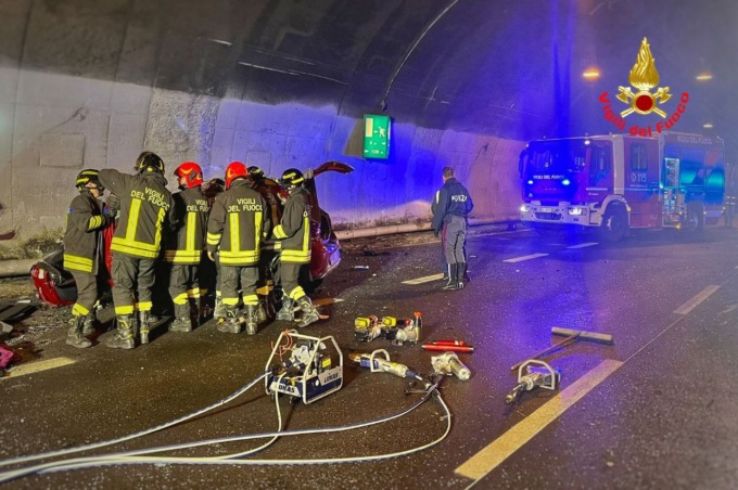 incidente mortale galleria Dervio