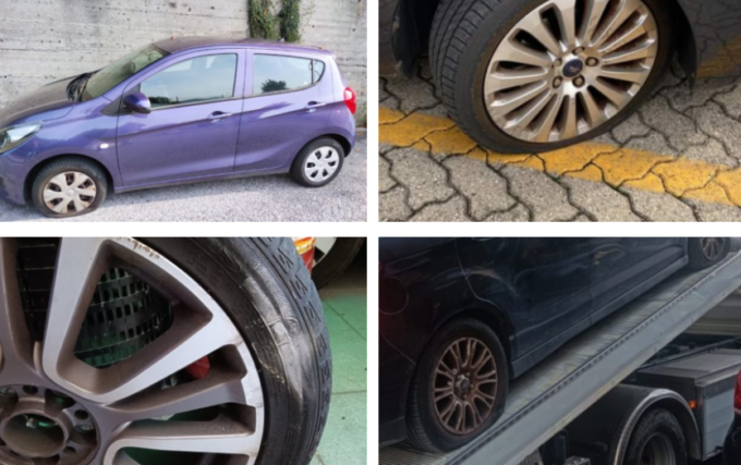 Lecco: vandali danneggiano una quindicina di auto