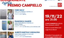 Leggeremente ospita il Premio Campiello: serata  il 19 novembre