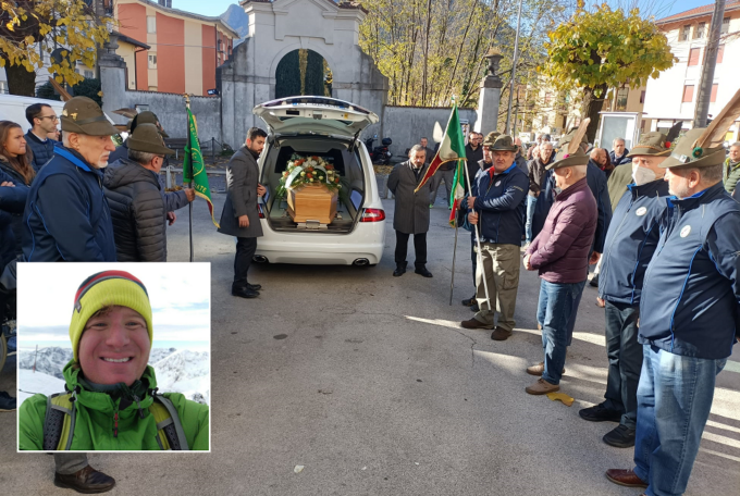 Straziante addio ad Alessandro Regazzoni, il giovane che in montagna sentiva la gioia di vivere