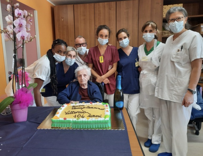 104 candeline per Vittoria Primatesta, auguri!