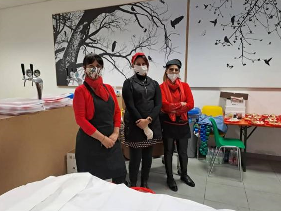 Una “marea rossa” contro la violenza sulle donne