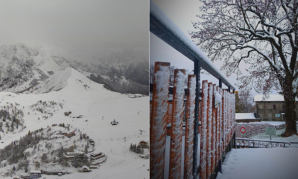 La neve è arrivata anche a Valcava. Piani di Bobbio completamente candidi FOTO E VIDEO