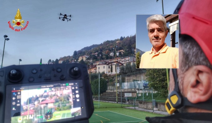 Alberto Ongania scomparso da venerdì, ricerche coi droni e anche nel lago