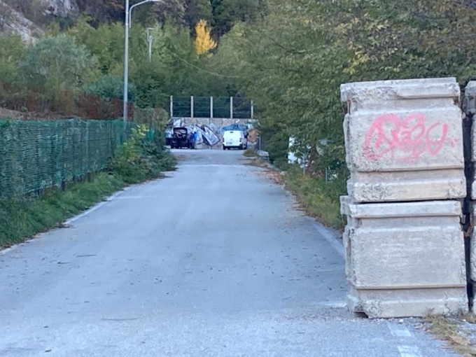i carabinieri sul posto