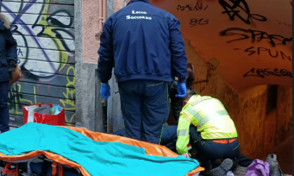 Malore in via Mascari a Lecco: anziano finisce in ospedale