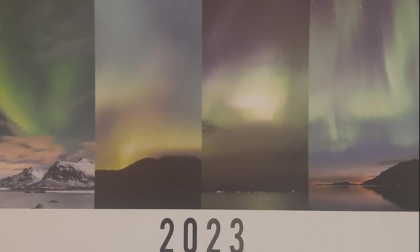 La Norvegia e l'aurora boreale nei calendari del dottor Brivio