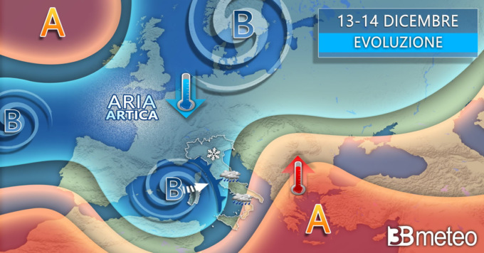 Ancora maltempo e possibile neve anche in pianura | METEO
