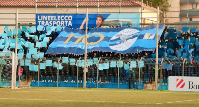 Calcio Lecco, compleanno senza reti per i blucelesti