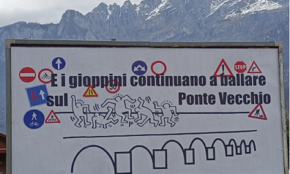 "I gioppini continuano a ballare sul Ponte Vecchio" nuovo manifesto a Pescate
