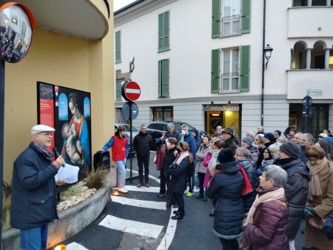 museo a cielo aperto che attraversa le strade di Oggiono