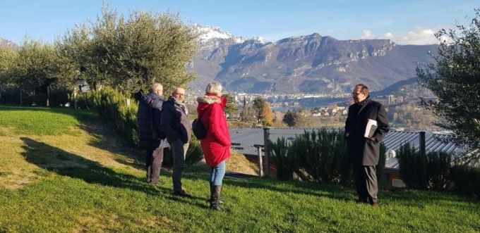 Ursula Schramm e il marito Udo ospiti a Valmadrera