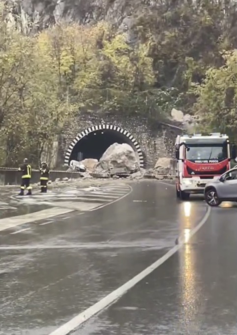 Frana sulla Lecco-Ballabio, oggi la riunione conclusiva con i Sindaci