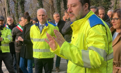 Infrastrutture lecchesi: il sindaco Gattinoni e la presidente Hoffman consegnano i dossier nelle mani di Salvini