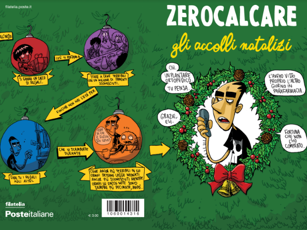 Regalo di Natale? A Lecco il biglietto di auguri di Zerocalcare