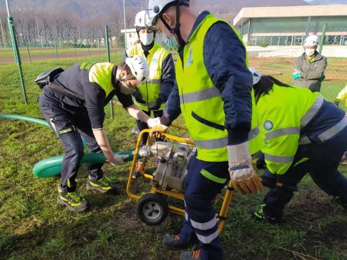 Protezione civile: 2022 intenso per  volontari di Lecco
